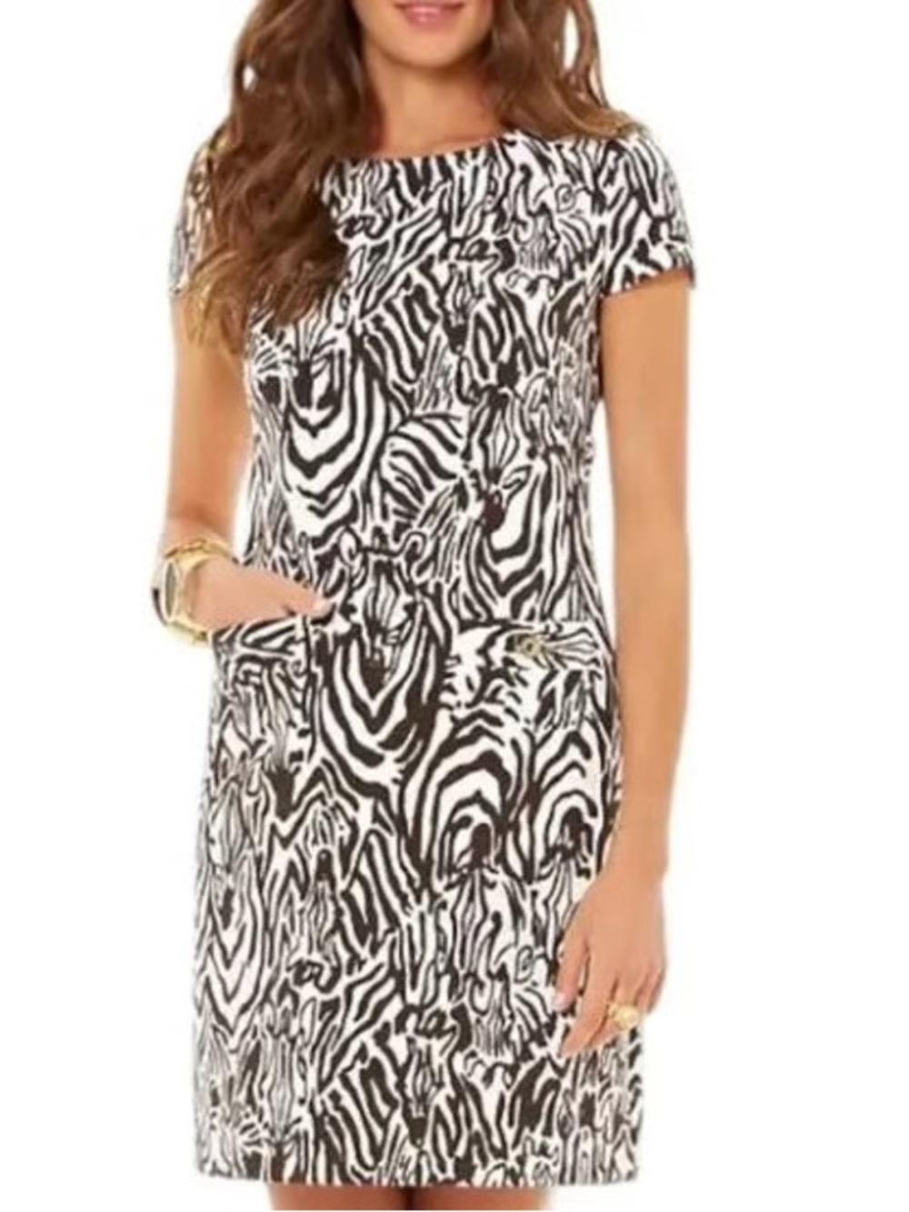 Lilly Pulitzer Layton Zebra Shift Dress